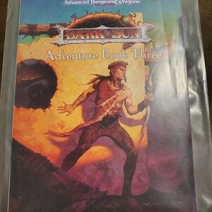 Dark Sun Adventure Book Three - Advanced Dungeons & Dragons